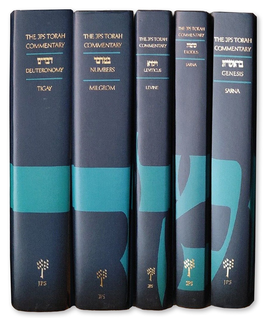 The JPS Torah Commentary Series, 5-volume Set - Nebraska Press