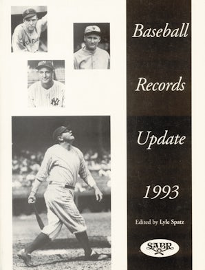 Baseball Records Update 1993